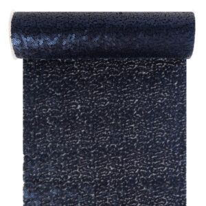 FL-25-654 Flitter anyag [25cm x 3m] navy kék