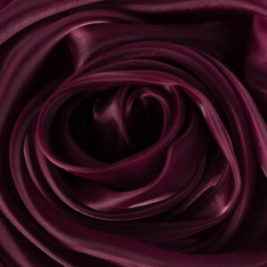 Szatén-organza anyag [142cm x 10m] burgundi