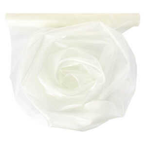 Szatén-organza anyag [47cm x 10m] ekrü