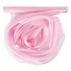 Szatén-organza anyag [47cm x 10m] lilás rózsaszín