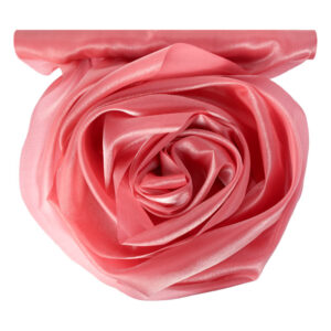 Szatén-organza anyag [47cm x 10m] rozsdavörös cinnabar