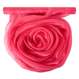 Szatén-organza anyag [47cm x 10m] amarant/málna