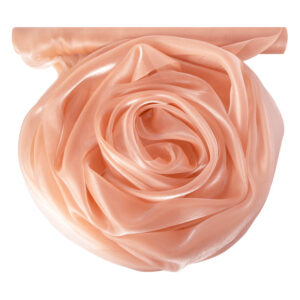 Szatén-organza anyag [47cm x 10m] púder bézs