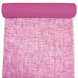 Juta anyag egyszínű [50cm x 5m] pink