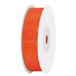 Organza szalag [15mm x 25yard] narancssárga